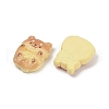 Animal Resin Cabochons RESI-K043-17-2