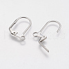 Tarnish Resistant 304 Stainless Steel Leverback Earring Findings STAS-F141-01P-2