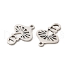 Non-Tarnish 201 Stainless Steel Pendants STAS-K251-054P-2