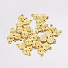 Alloy Rhinestone Connector Settings X-EA10684Y-G-3