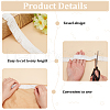 25M Polyester Tassel Ribbon OCOR-WH0091-27B-4