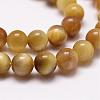 Natural Tiger Eye Bead Strands G-D840-54-6mm-03-3