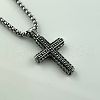 Hip-hop Stainless Steel Cross Pendant Nnecklaces for Men UP4628-4