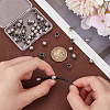 Unicraftale 50Pcs 201 Stainless Steel European Beads FIND-UN0003-93-4