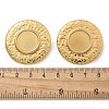 Ion Plating(IP) 304 Stainless Steel Stud Earrings for Women EJEW-M089-11G-5