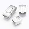 Tarnish Resistant 304 Stainless Steel Bayonet Clasps STAS-G143-36P-3