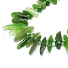 Natural Canada Jade Beads Strands G-E569-O06-3