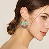 Resin & Wood Pendants RESI-CJ0002-01-8