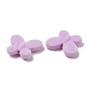 Flocky Acrylic Beads OACR-C018-03-3