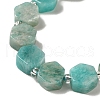 Natural Amazonite Beads Strands G-P534-A07-02-4