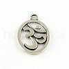 Tibetan Style Alloy Pendants TIBEP-S293-022AS-LF-1