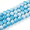 Baking Painted Glass Beads Strands DGLA-N012-10mm-05-1