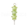 Acrylic & Glass Pendants PALLOY-JF03523-2