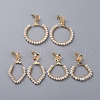 Dangle Stud Earrings EJEW-JE03987-1