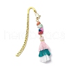 Alloy Hook Bookmarks AJEW-JK00369-4