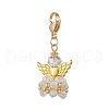 Angel Glass Pendant Decorations HJEW-MZ00214-10-1