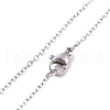 Natural Gemstone Bullet Pendant Necklaces NJEW-JN03870-6