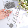 Beebeecraft 24Pcs 304 Stainless Steel Ball Chain Necklace Making NJEW-BBC0001-10C-3