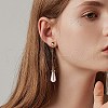 DIY Imitation Pearl Drop Earring Making Kit DIY-SZ0006-71-6