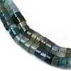 Dyed Natural Agate Beads Strands G-U030-B01-01-4