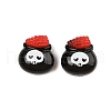 Halloween Theme Opaque Resin Cabochons CRES-M037-07H-1