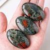 Mother's Day Gifts Natural Bloodstone Palm Stones PW-WGE0F83-01-2