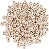 Maple Natural Wood European Beads WOOD-FH0001-41-1