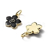 Brass Enamel Charms KK-Z114-23G-3