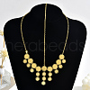 Elegant Fringed Brass Headbands for Party and Vacations WQ8592-5
