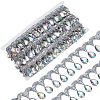 Polyester Lace Ribbon with Plastic Charms Tassel DIY-WH0656-11B-1