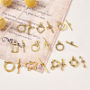 Tibetan Style Toggle Clasps TIBE-TA0001-20AG-6
