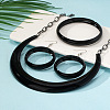 Ring Alloy Necklace & Dangle Earring & Bangle Sets FS-WG0F4B5-01-1