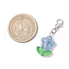 Glass Pendant Decorations HJEW-JM03379-3