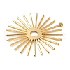 Brass Pendant KK-O100-18G-01-2