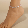 Double Heart Alloy Link Anklets for Women FS-WGD65A5-02-1