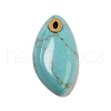 Synthetic Turquoise Pendants G-K355-01G-03-1