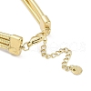 304 Stainless Steel 3-Strand Round Snake Chain Bracelets for Women BJEW-C071-03G-3