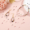 Olycraft 2 Strands Natural Tourmaline Round Beads Strands G-OC0004-94A-5