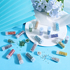 SUNNYCLUE 95g 19 colors 11/0 Two Cut Round Hole Glass Seed Beads SEED-SC0001-24-4