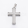 304 Stainless Steel Pendants STAS-H429-03-2