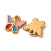 304 Stainless Steel Enamel Charms STAS-Q363-02A-G-2