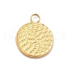 Ion Plating(IP) 304 Stainless Steel Charms STAS-F282-04G-2