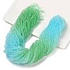 Transparent Painted Glass Beads Strands DGLA-A034-T3mm-A16-1