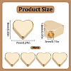 20Pcs Brass Beads KK-LP0001-01-2