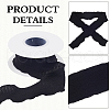 10 Yards Polyester Ruffled Ribbon for Sewing Decoration OCOR-WH20007-02A-6