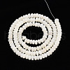 Natural White African Opal Beads Strands G-T140-75C-2