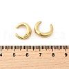 Rack Plating Brass Clip-on Earrings EJEW-R162-24G-3