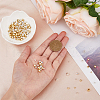 HOBBIESAY 200Pcs 8 Styles Alloy Spacer Beads FIND-HY0003-19-3
