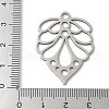 304 Stainless Steel Pendants STAS-S155-01P-05-3