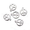 201 Stainless Steel Pendants STAS-O110-05P-1